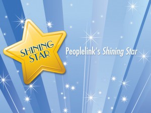 Peoplelink’s Shining Star, November 2014