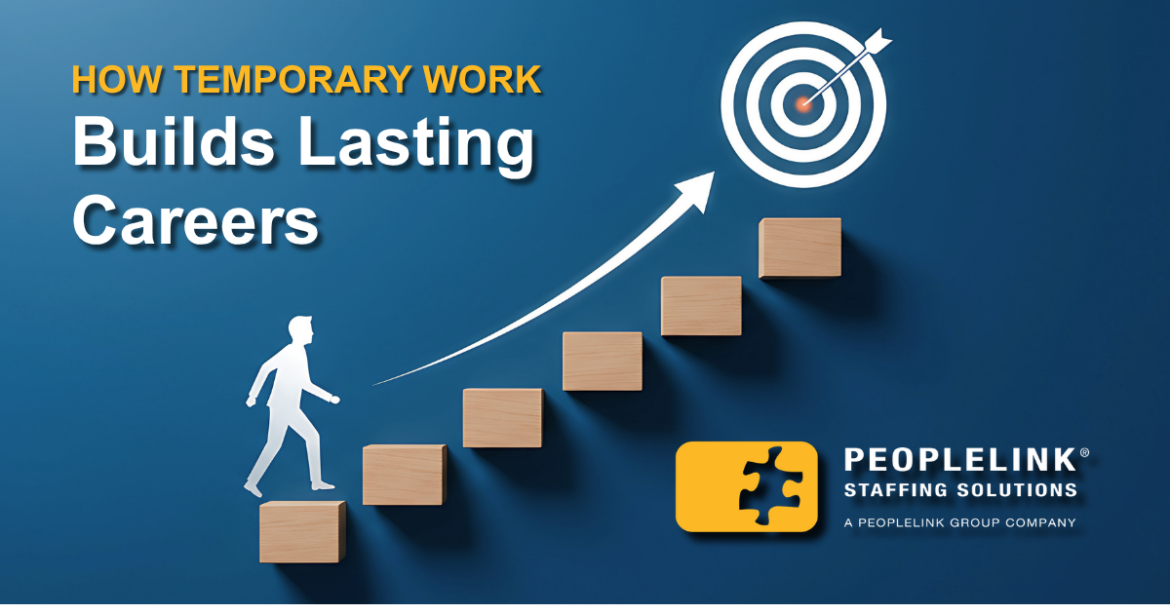 figure walking up stairs representing career path